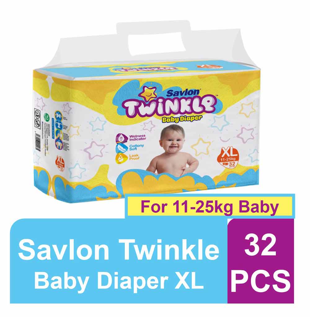 Twinkle Baby Belt Diaper XL 32 pcs (11-25 kg)