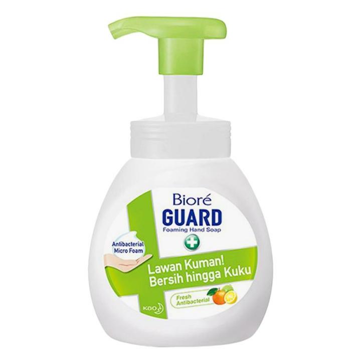 Biore Guard Foaming Handsoap Bottle  Fresh Antibacterial 240ml