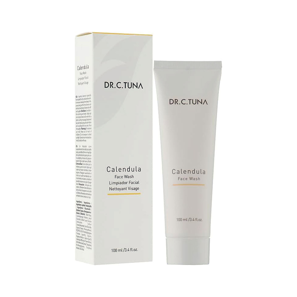 Dr. C Tuna Calendula Oil Face Wash For Sensitive & Dry Skin 100ml