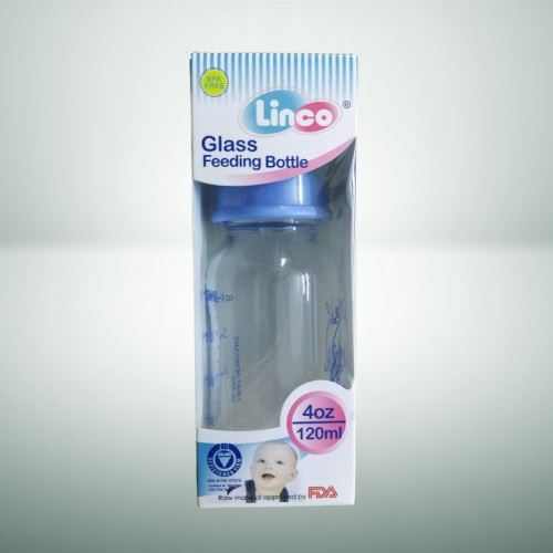 Linco Crystal Glass Bottle 4 oz