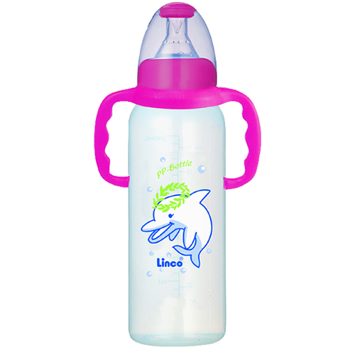 Linco PP Standard Feeding bottle 8oz + handle