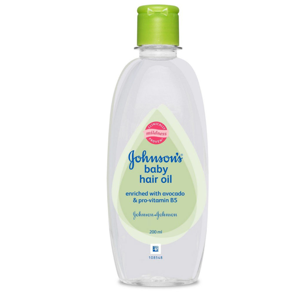 Johnson's Baby Hair Oil Enriched with Avacado & Pro Vitamine B5 200ml