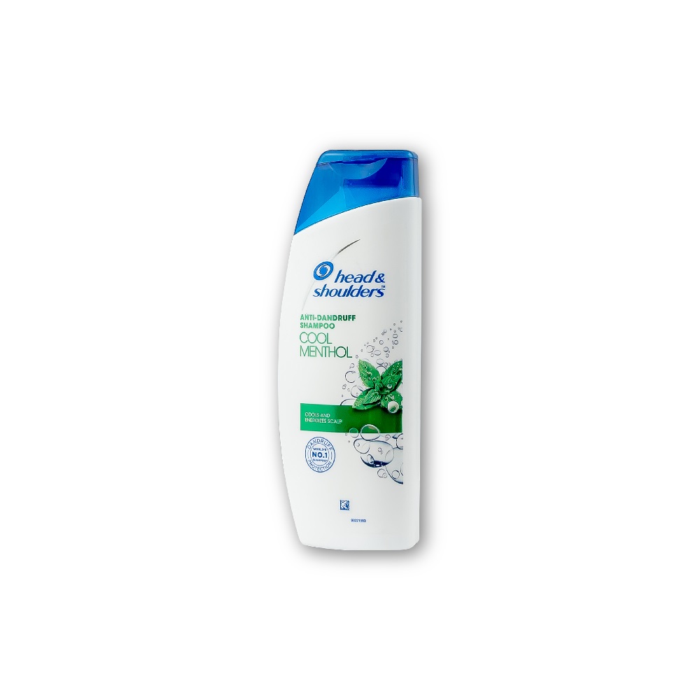 Head & Shoulders Cool Menthol Anti Dandruff Shampoo for Women and Men (180ml)