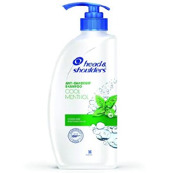 Head & Shoulders 2-in-1 Cool Menthol Anti Dandruff Shampoo + Conditioner for Women and Men (650ml)