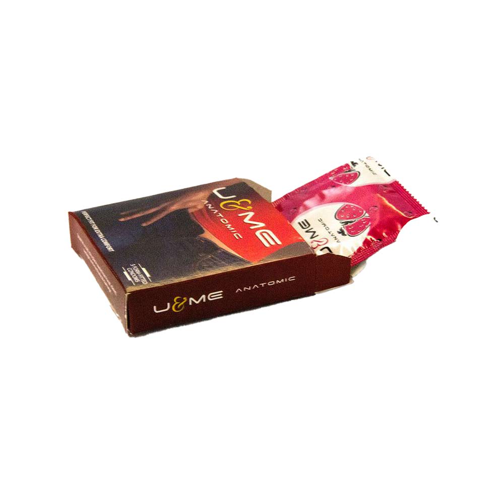 U&Me Anatomic Condom 1pcs Box