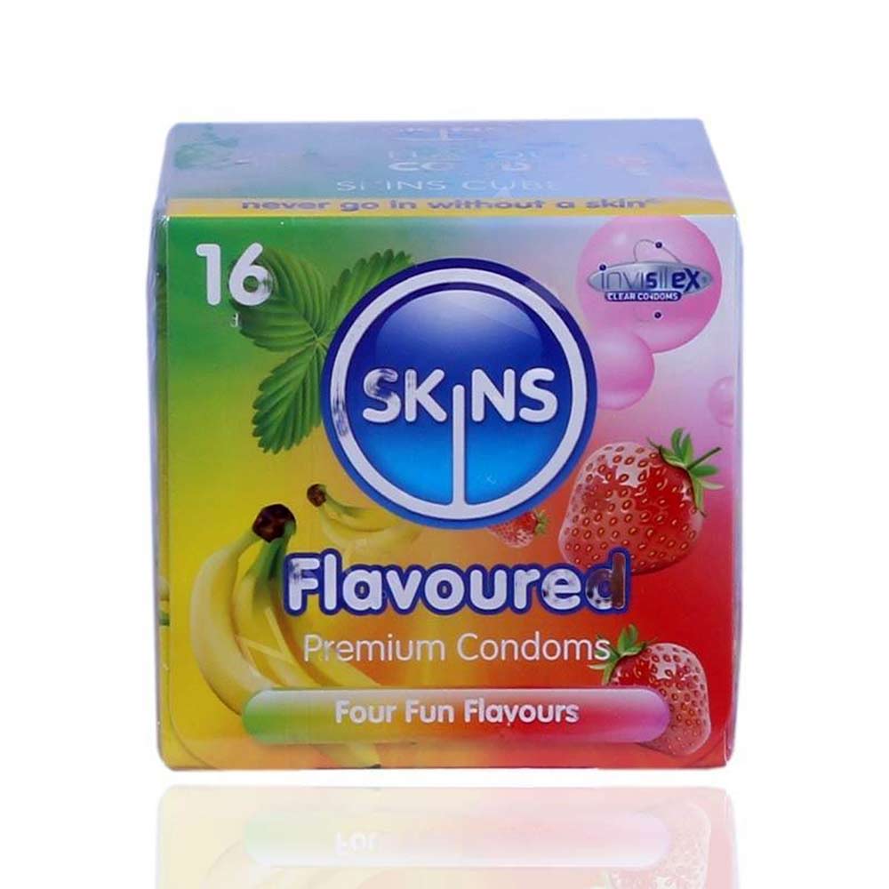 SKINS Flavored Condoms 16 pcs Box
